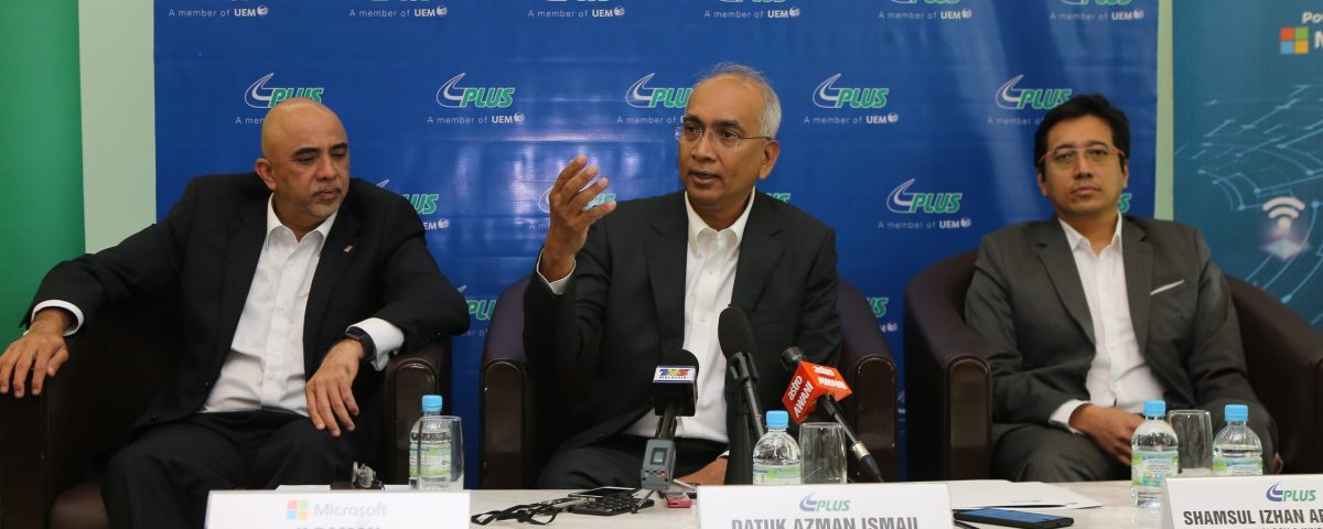 PLUS embarks on a digital transformation journey with Microsoft to modernize the highway experience in Malaysia