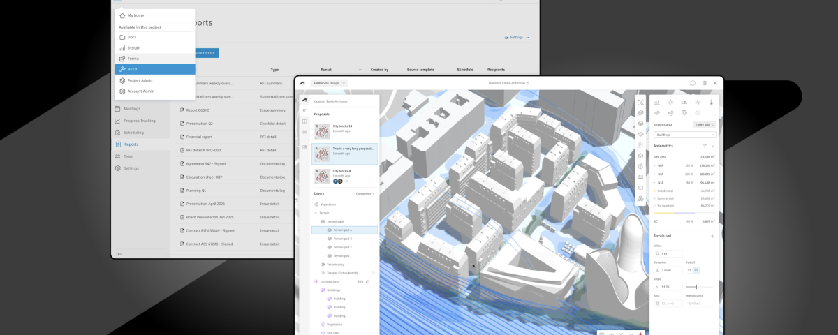 The Forma industry cloud takes shape with new connections to Esri and Autodesk Construction Cloud