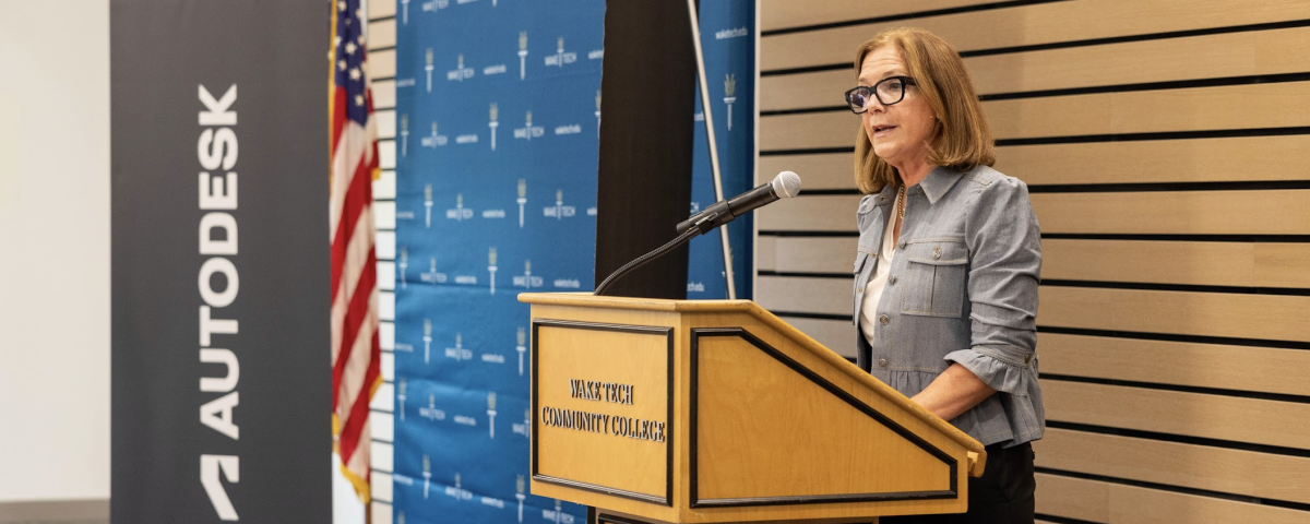 Autodesk partners with Wake Technical Community College to prepare students for in-demand Design and Make careers